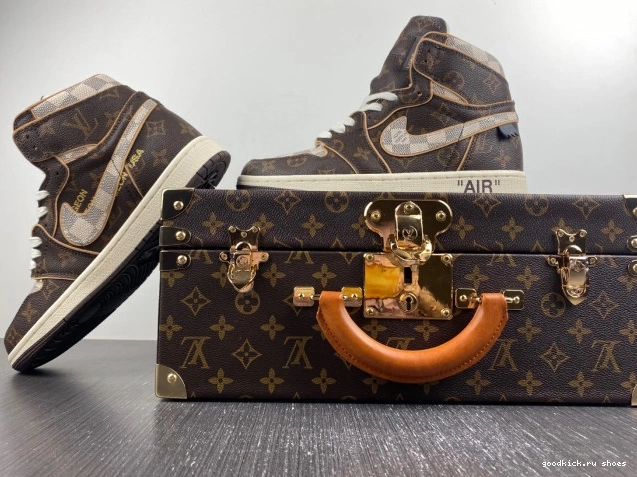 Cheap LV Air Jordan OFF-WHITE 1 x 0824